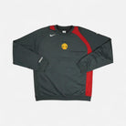 Vintage Nike Black Manchester United Sweatshirt (XXL)
