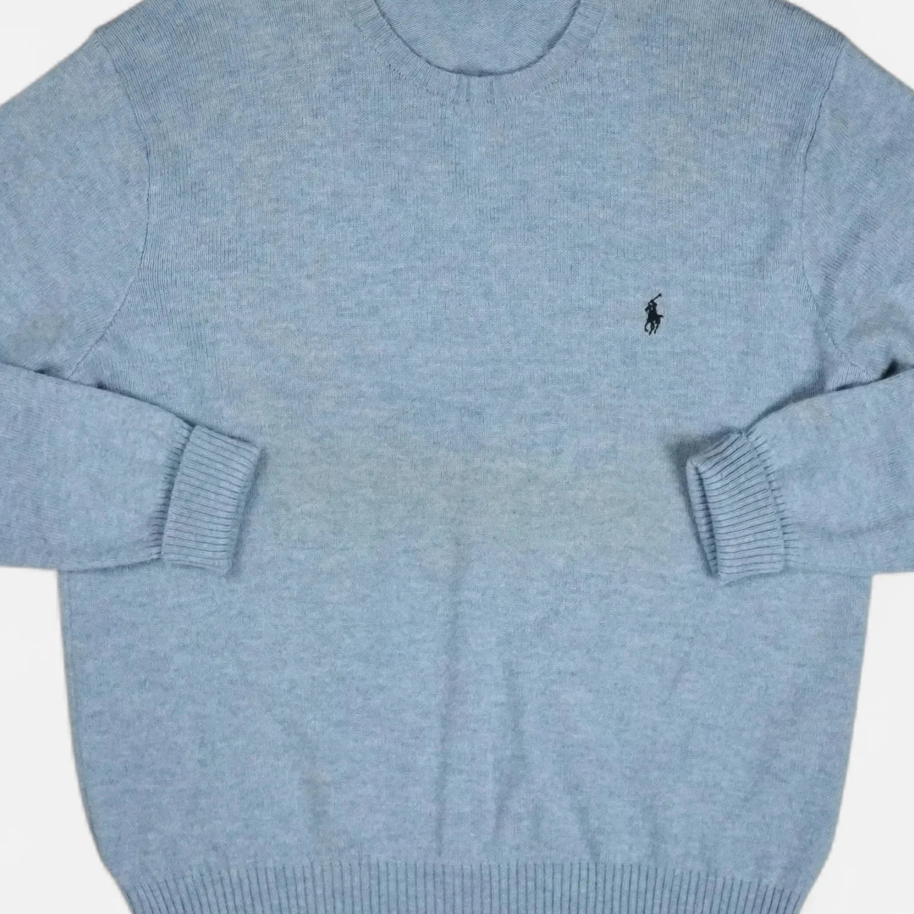 Vintage Polo Ralph Lauren Gray Sweater (XL)