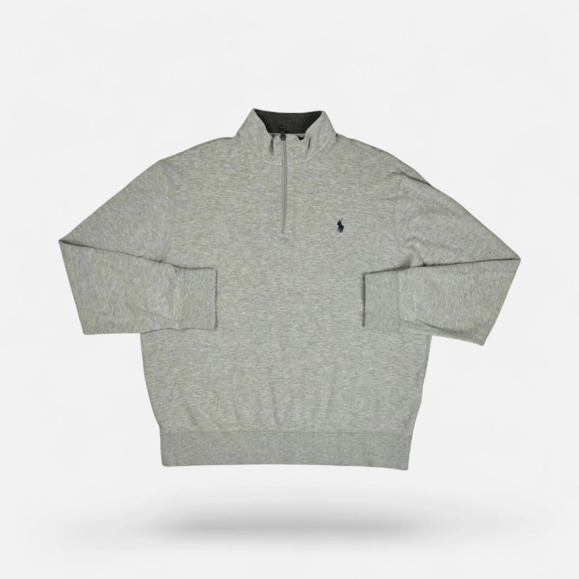 Vintage Polo Ralph Lauren Grey Sweatshirt (XL) – SourcedBySab