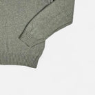 Vintage Polo Ralph Lauren Grey Quarter-zip Knit Jumper (XL)