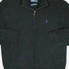 Vintage Polo Ralph Lauren Black Knit Jumper ( L )