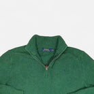 Vintage Polo By Ralph Lauren Green Sweater Jumper ( L )