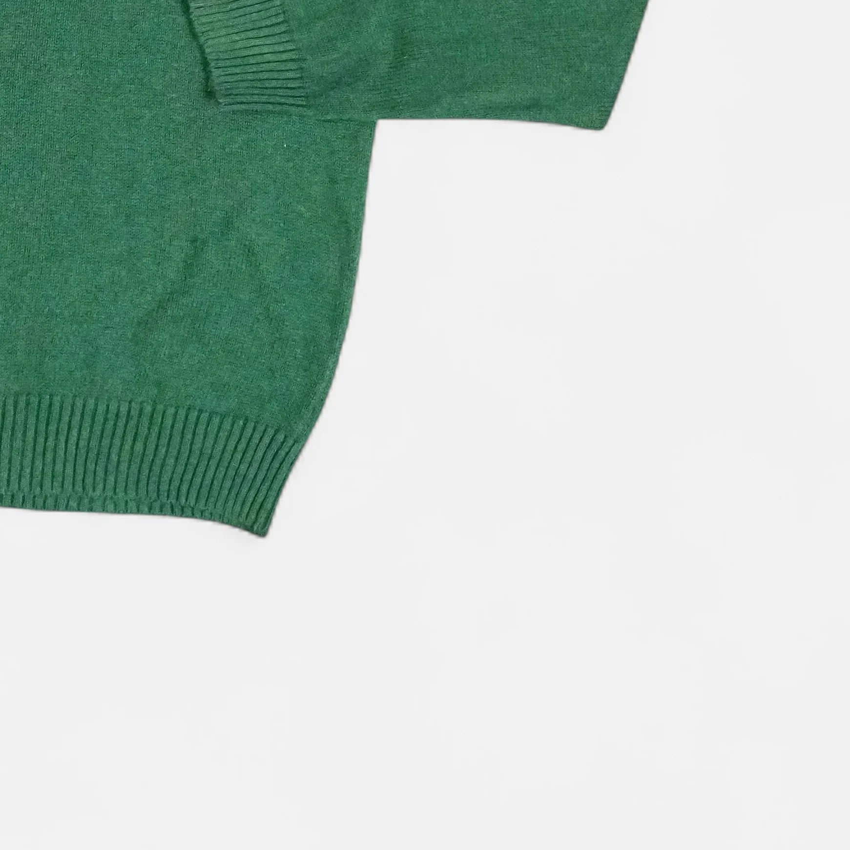 Vintage Polo By Ralph Lauren Green Sweater Jumper ( L )