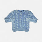 Vintage Ralph Lauren Blue Sweater Knit Jumper ( S )