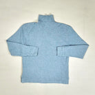 Vintage Polo Ralph Lauren Blue Quarter-zip sweater Knit Jumper ( S )