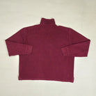 Vintage Polo Ralph Lauren Red Long Sleeve Polo Sweatshirt Knit Jumper ( L )