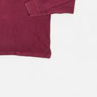 Vintage Polo Ralph Lauren Red Long Sleeve Polo Sweatshirt Knit Jumper ( L )