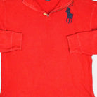 Vintage Polo Ralph Lauren Red Knit Jumper ( L )