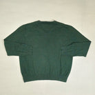 Vintage Polo By Ralph Lauren Green Knit Jumper ( XL )