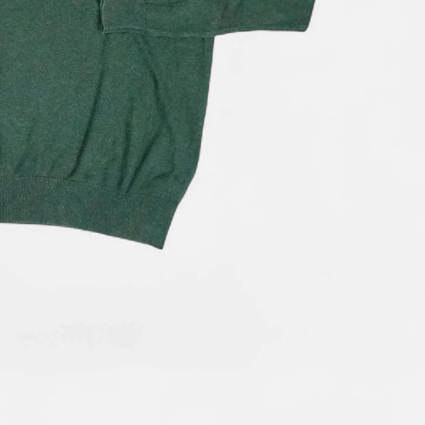 Vintage Polo By Ralph Lauren Green Knit Jumper ( XL )