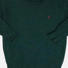 Vintage Polo Ralph Lauren Green Knit Jumper ( XXS )
