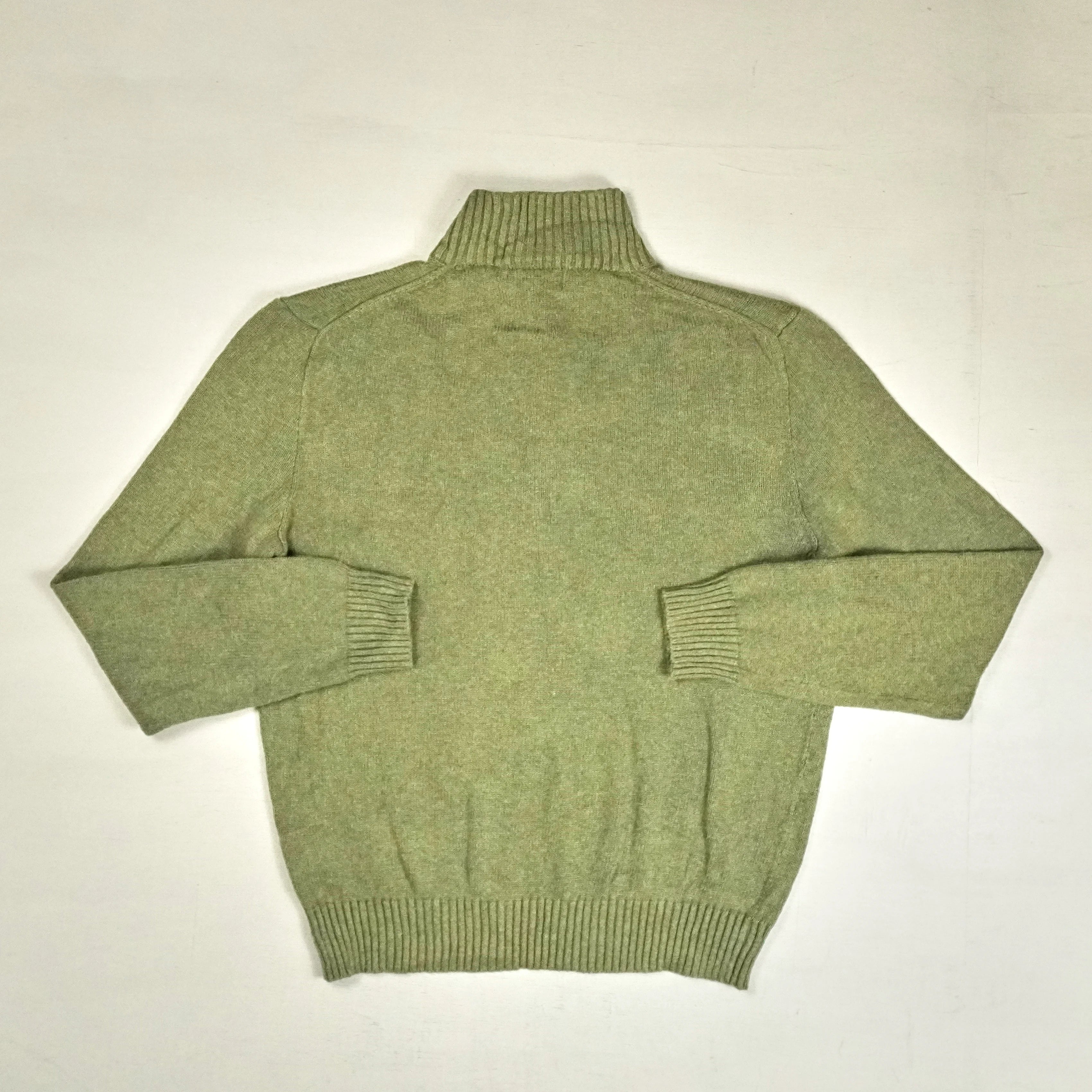 Vintage Polo Ralph Lauren Green Knit Jumper ( L )