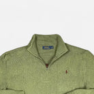 Vintage Polo Ralph Lauren Green Knit Jumper ( L )