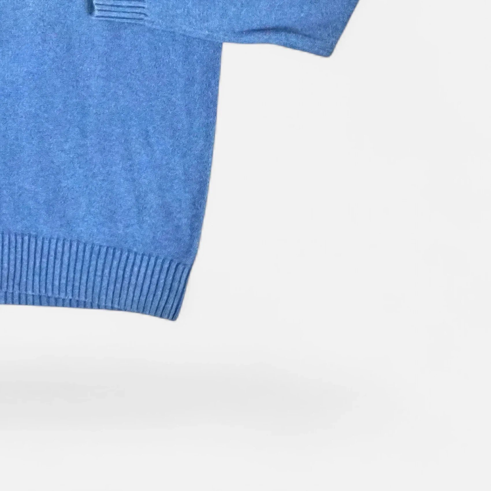 Vintage Polo Ralph Lauren Blue Knit Jumper ( M )
