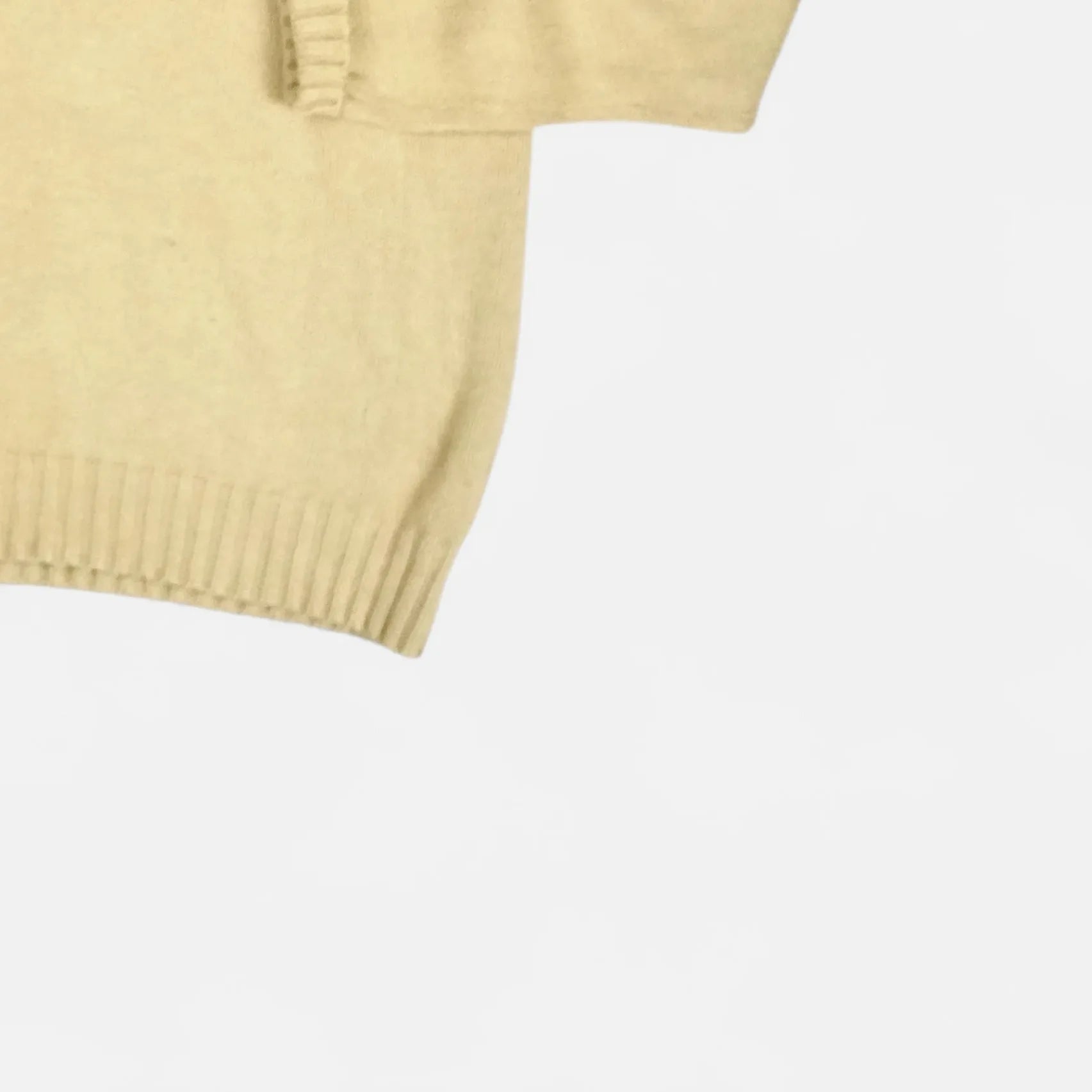 Vintage Polo Ralph Lauren Beige Knit Jumper ( XL )