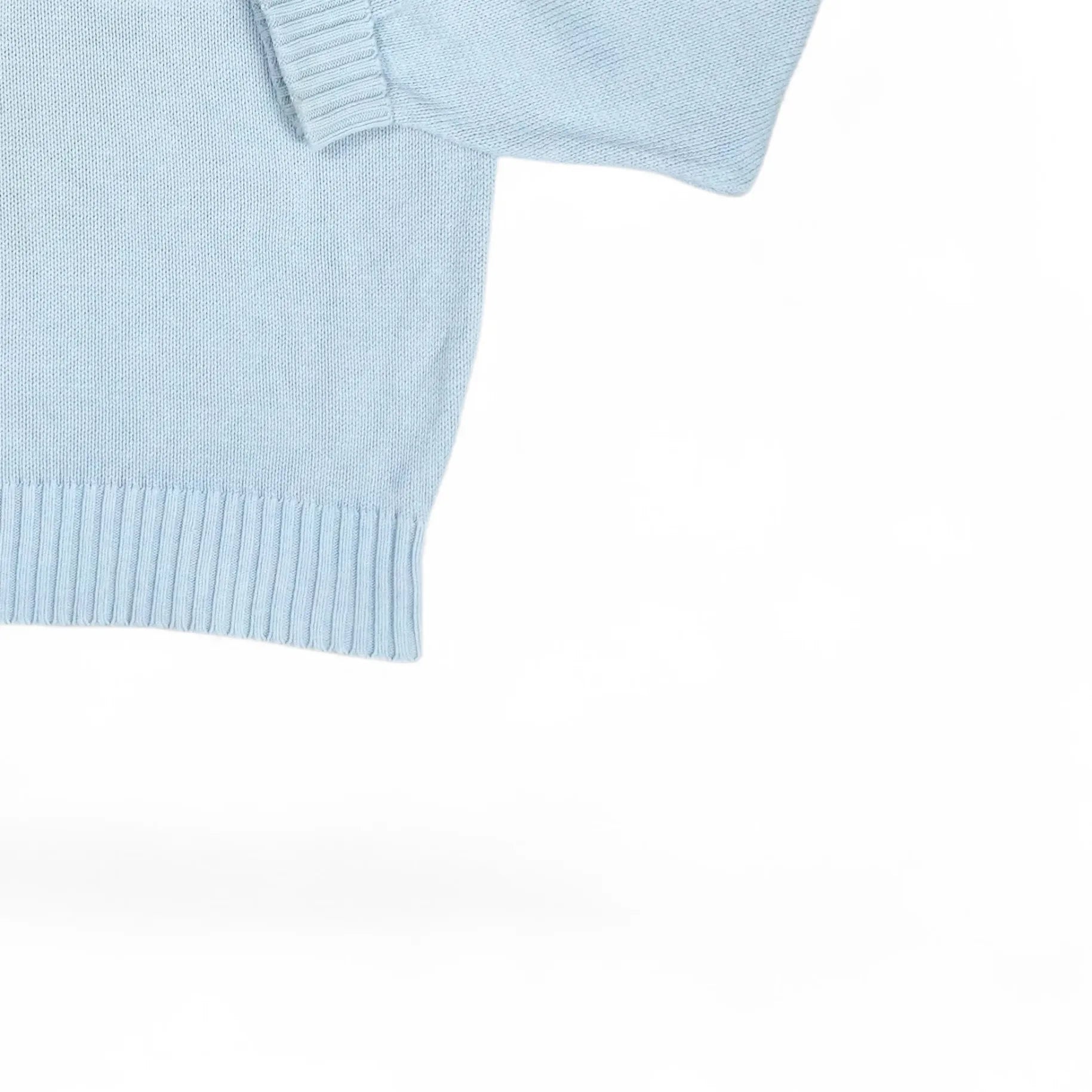 Vintage Polo Ralph Lauren Blue Knit Jumper ( XL )