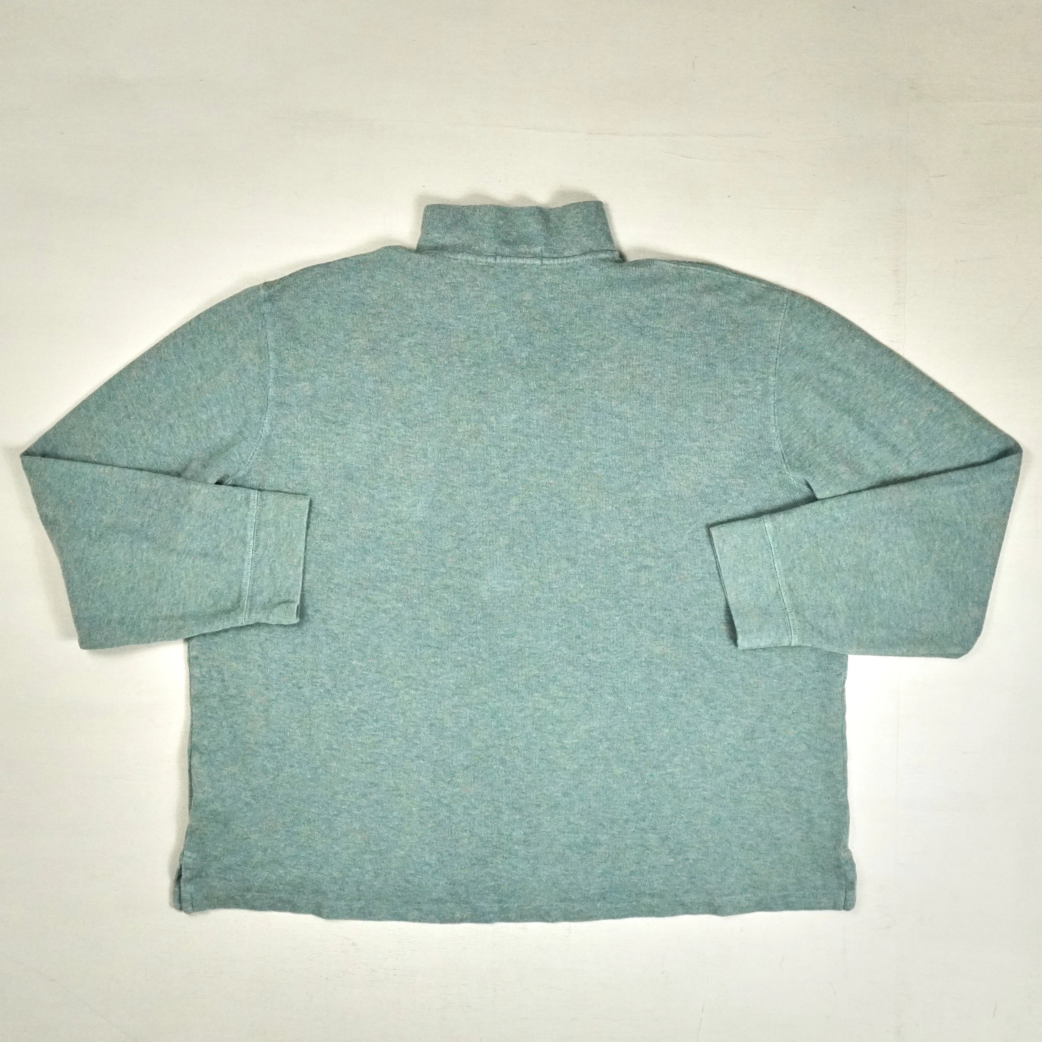 Vintage Polo Ralph Lauren Blue Knit Jumper ( XL )