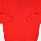 Vintage Polo Ralph Lauren Red Knit Jumper ( S )