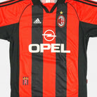 Ac Milan 1998-1999 Adidas Home Jersey (M)