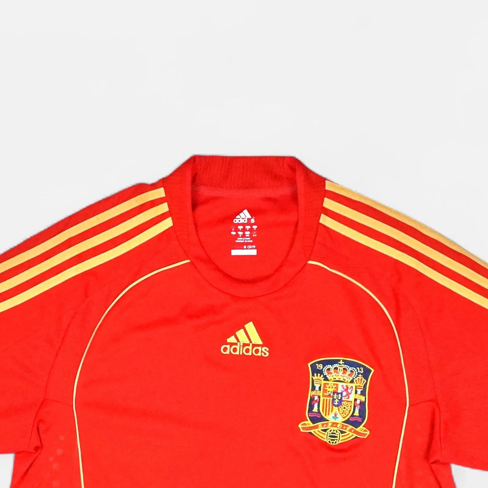 Spain 2008-2009 Adidas Home Jersey (M)