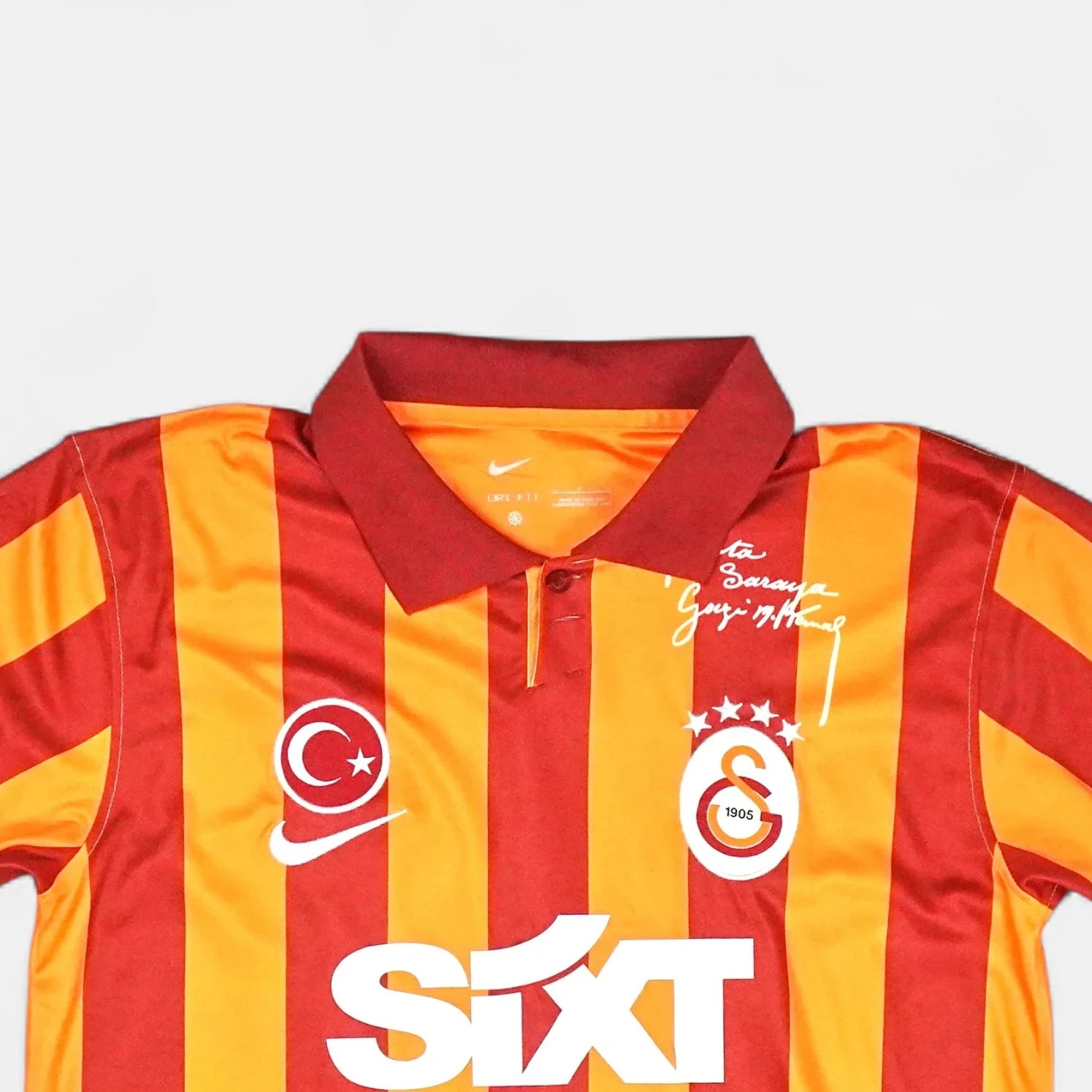 Galatasaray 100th Anniversary Jersey Elea 2023-2024 Nike Home Jersey (S)