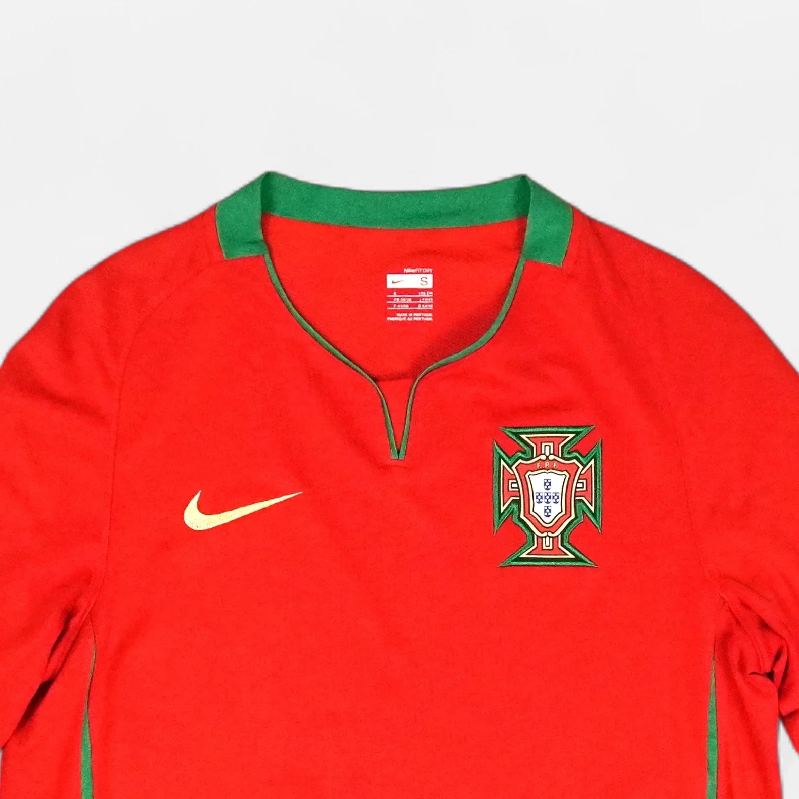 Portugal 2008-2010 Nike Home Jersey (S)