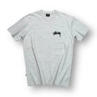 Stüssy Grey Stüssy 8-Ball T-shirt