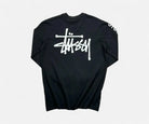 Stüssy Black Stussy Long Sleeve T-shirt