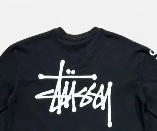 Stüssy Black Stussy Long Sleeve T-shirt