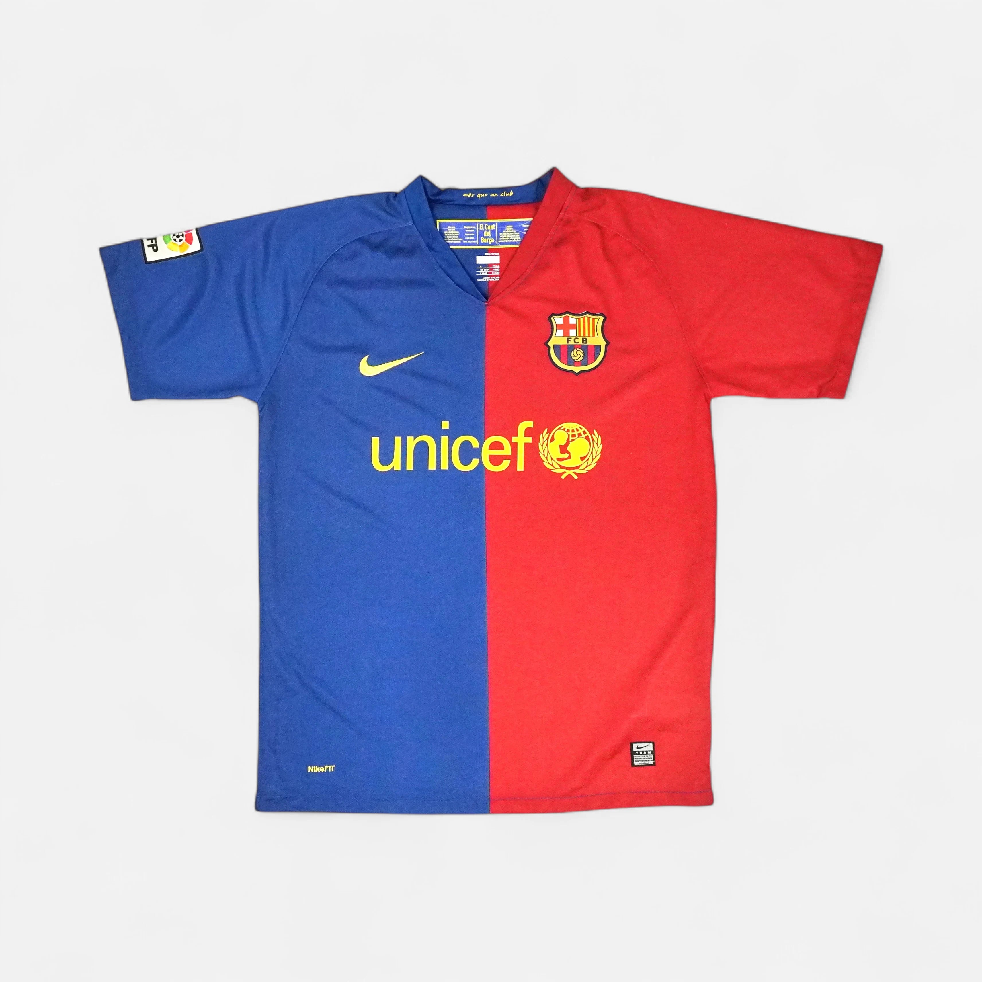 Fc Barcelona 2007-2008 Nike Home Jersey (M)