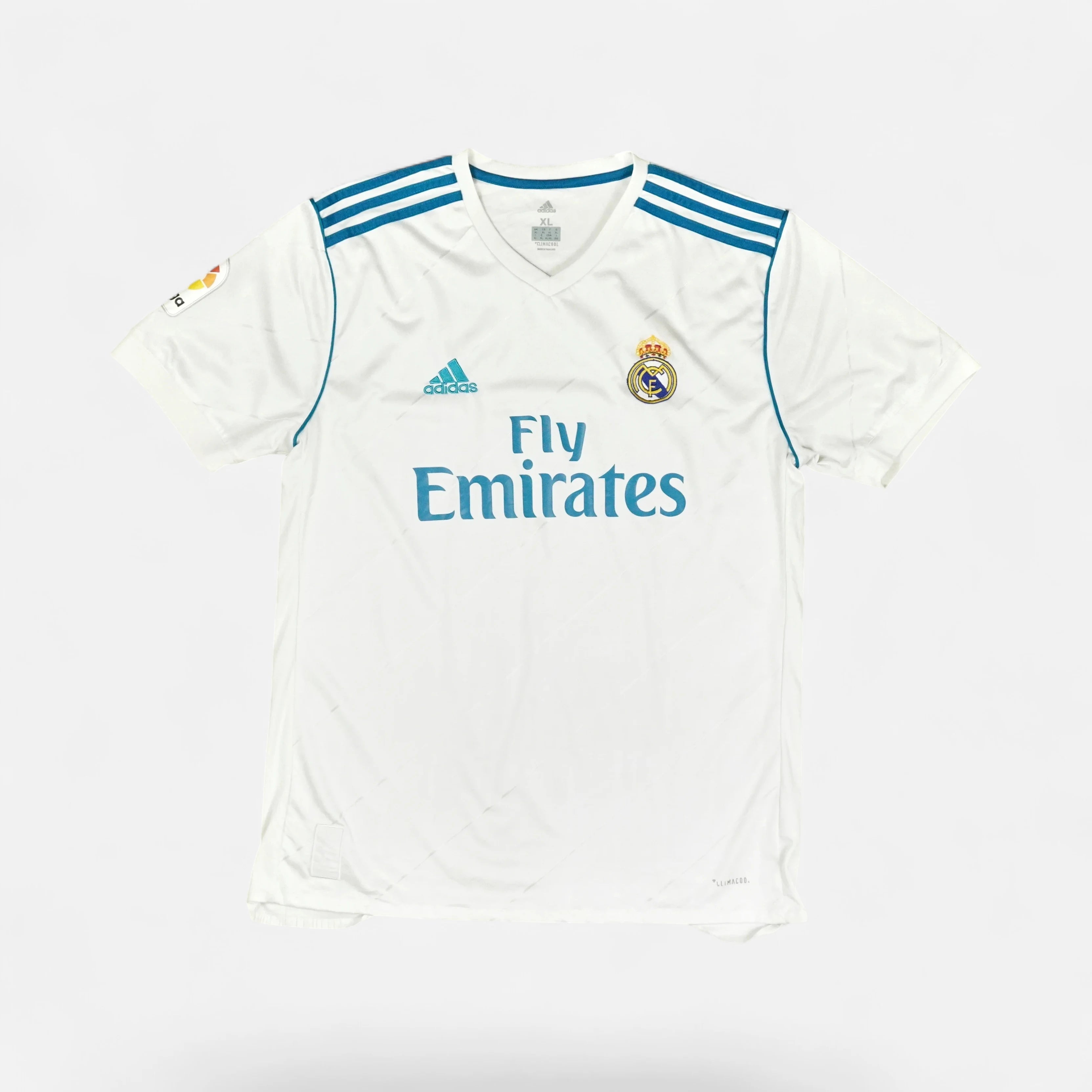 Real Madrid 2017-2018 Adidas Home Jersey (L)