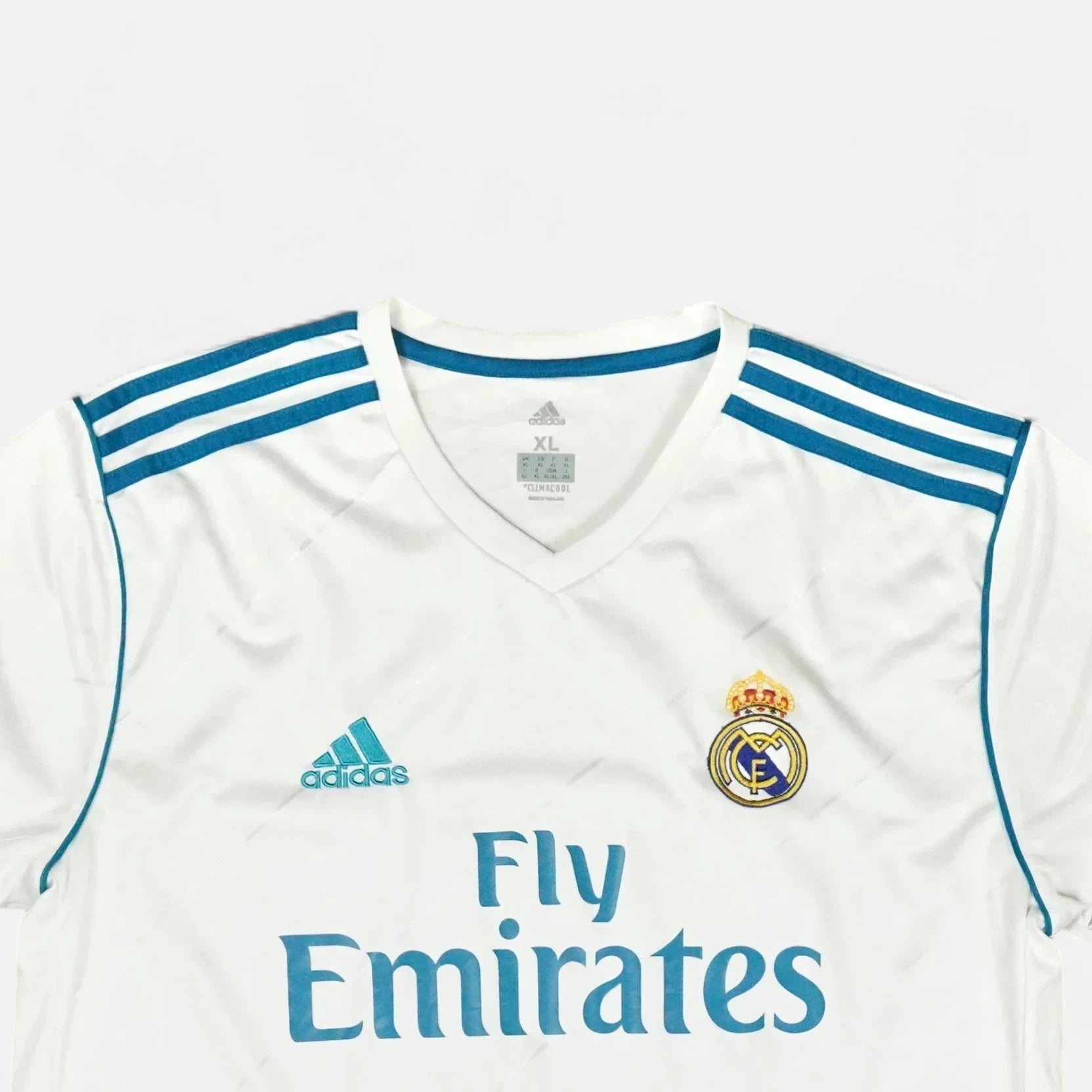 Real Madrid 2017-2018 Adidas Home Jersey (L)