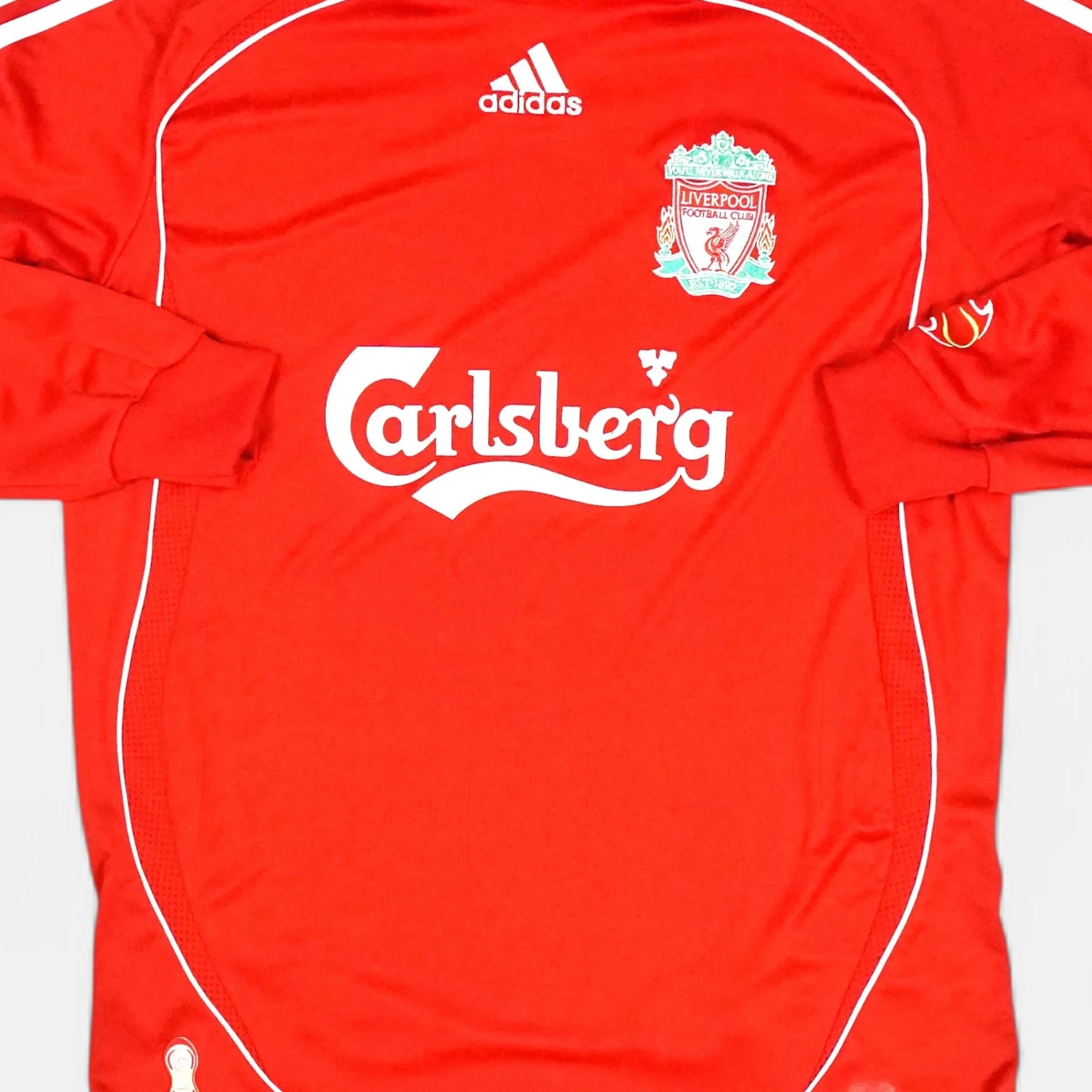Liverpool Fc 2006-2008 Adidas Home Jersey (M)