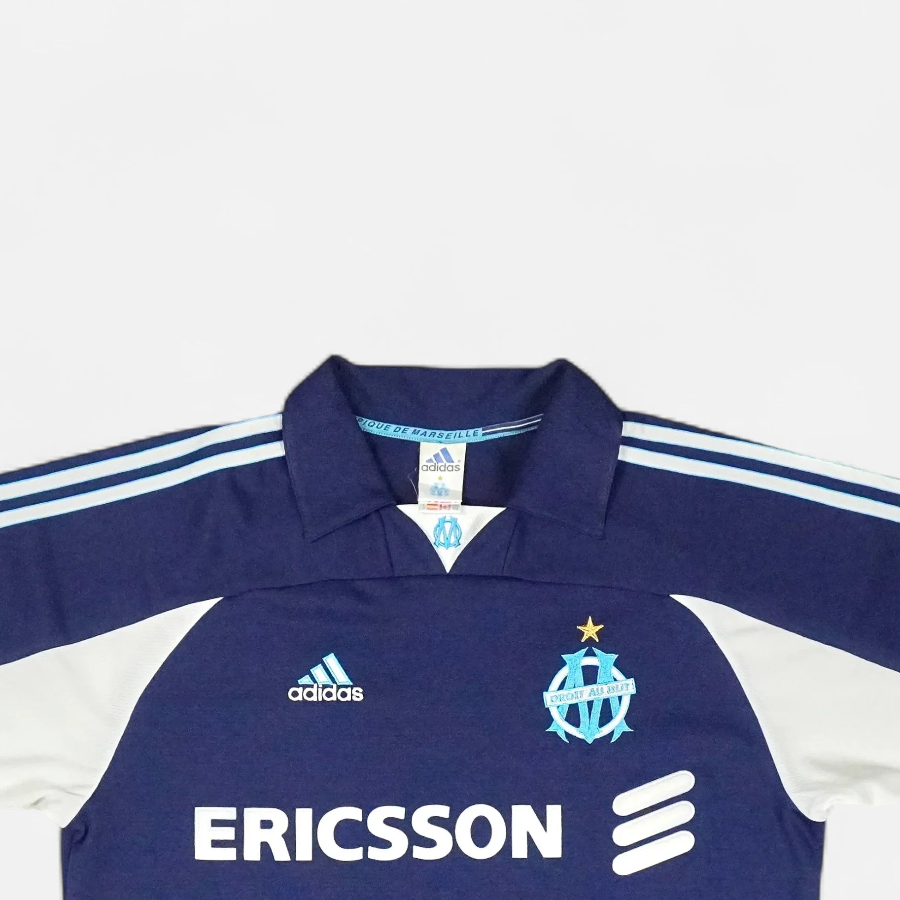 Olympique De Marseille 1999 Adidas Home Jersey (M)