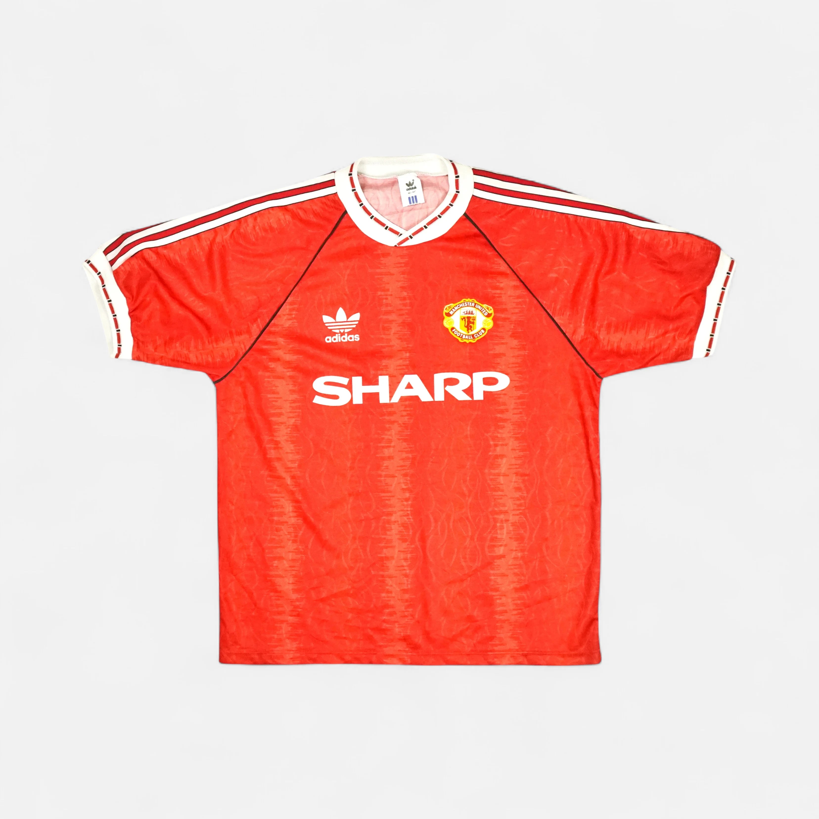 Manchester United 1990-1992 Adidas Home Jersey (L)