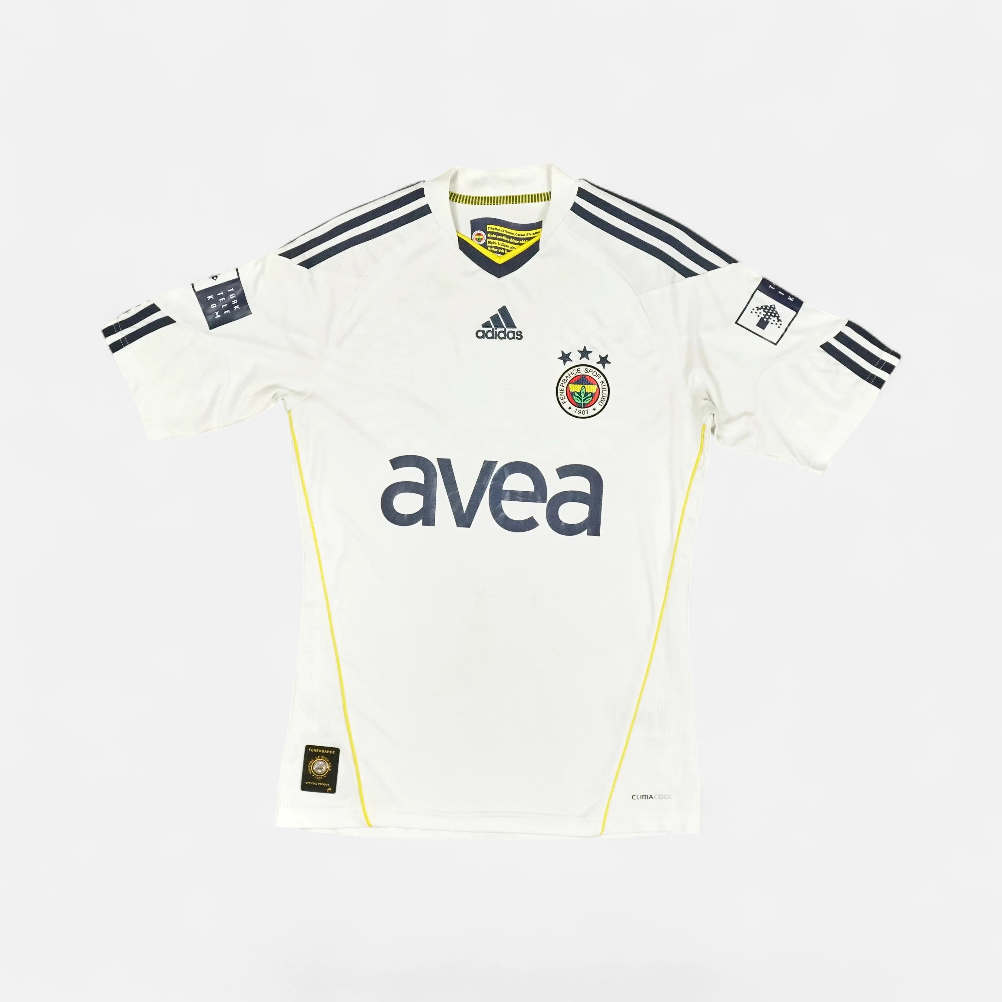 Fenerbahçe 2011-2012 Adidas Away Jersey (S)