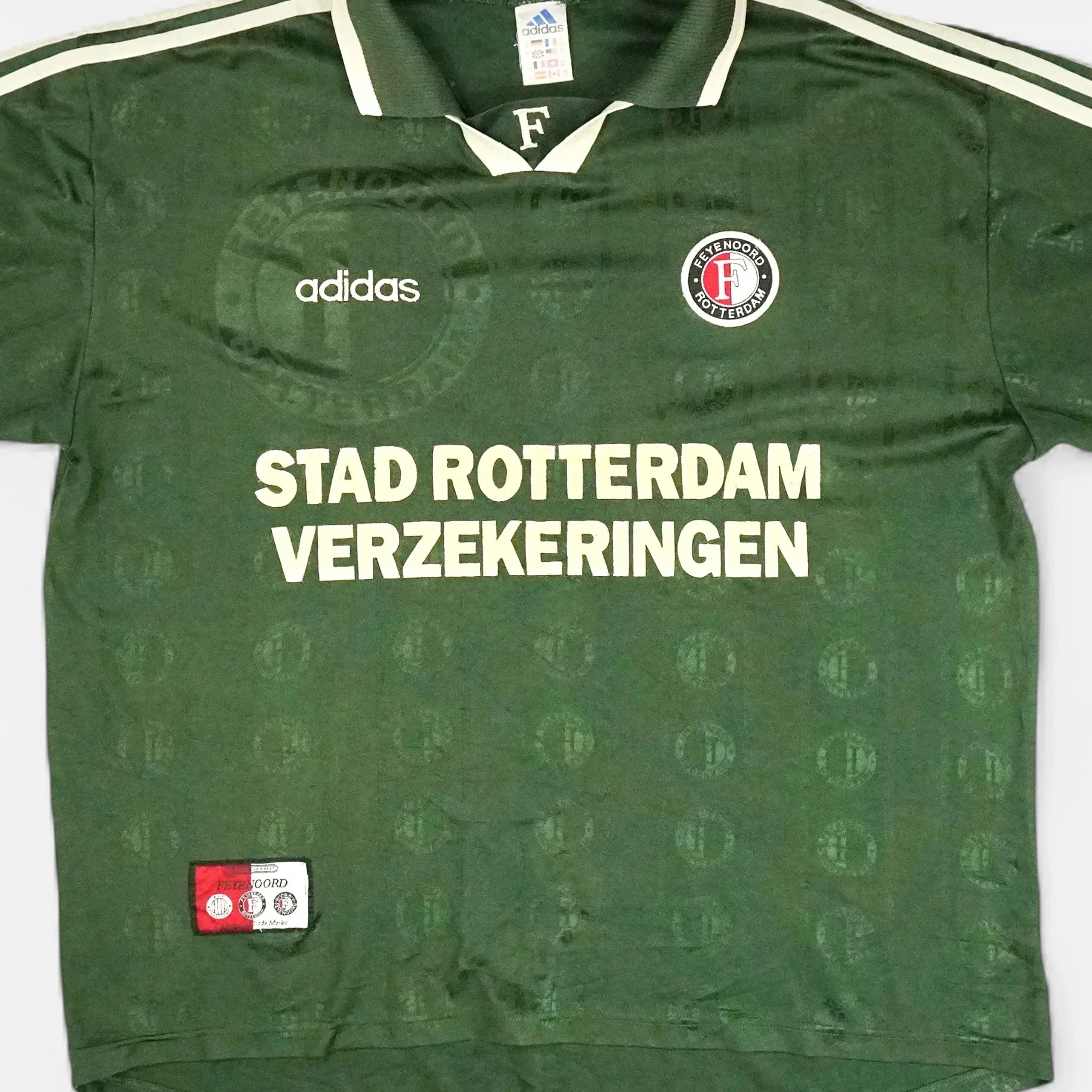 Feyenoord 1996-1997 Adidas Away Jersey (XXL)