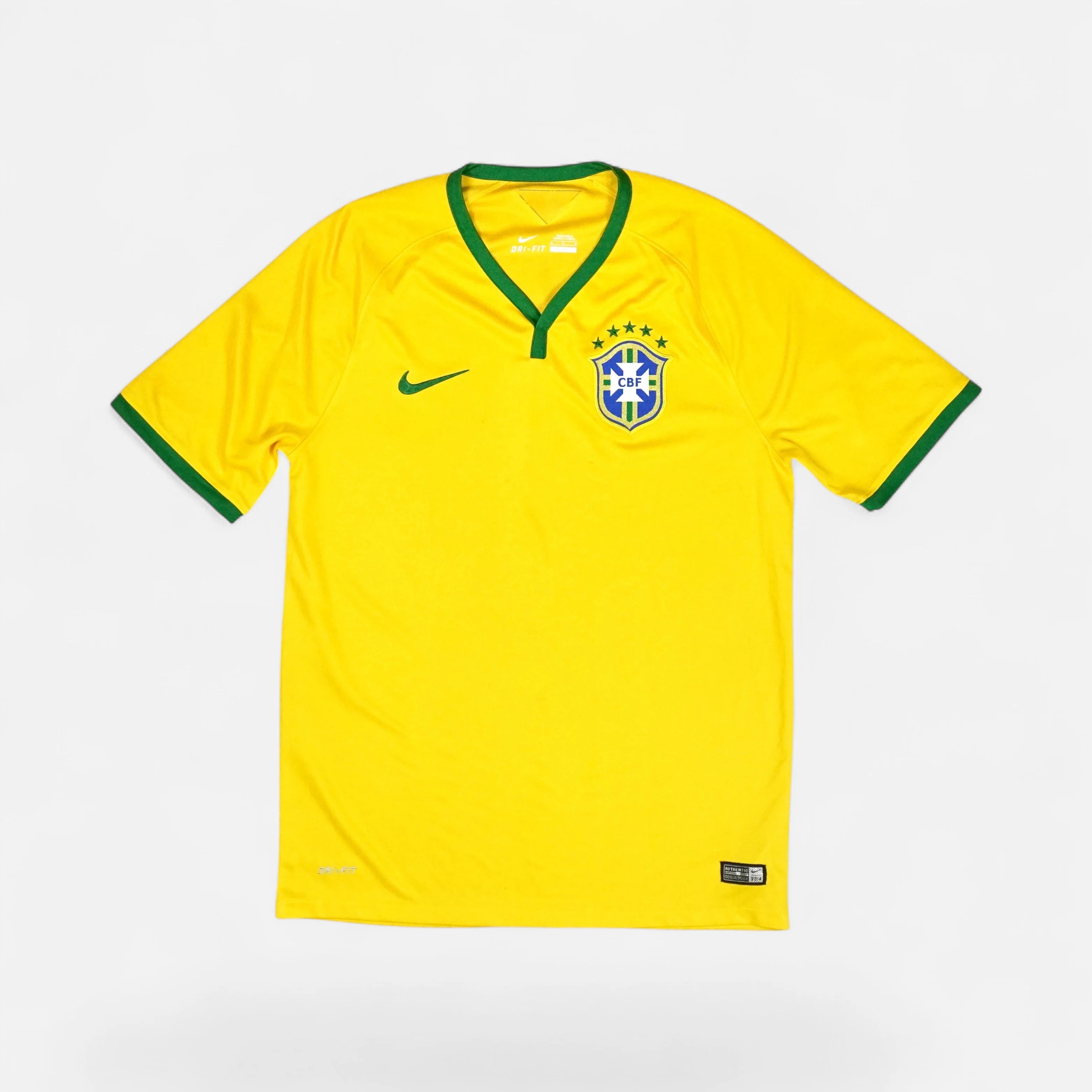 Brazil 2014 Nike Home Jersey (M)