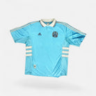 Olympique De Marseille Laurent Blanc 1997-1998 Adidas Home Jersey (XL)