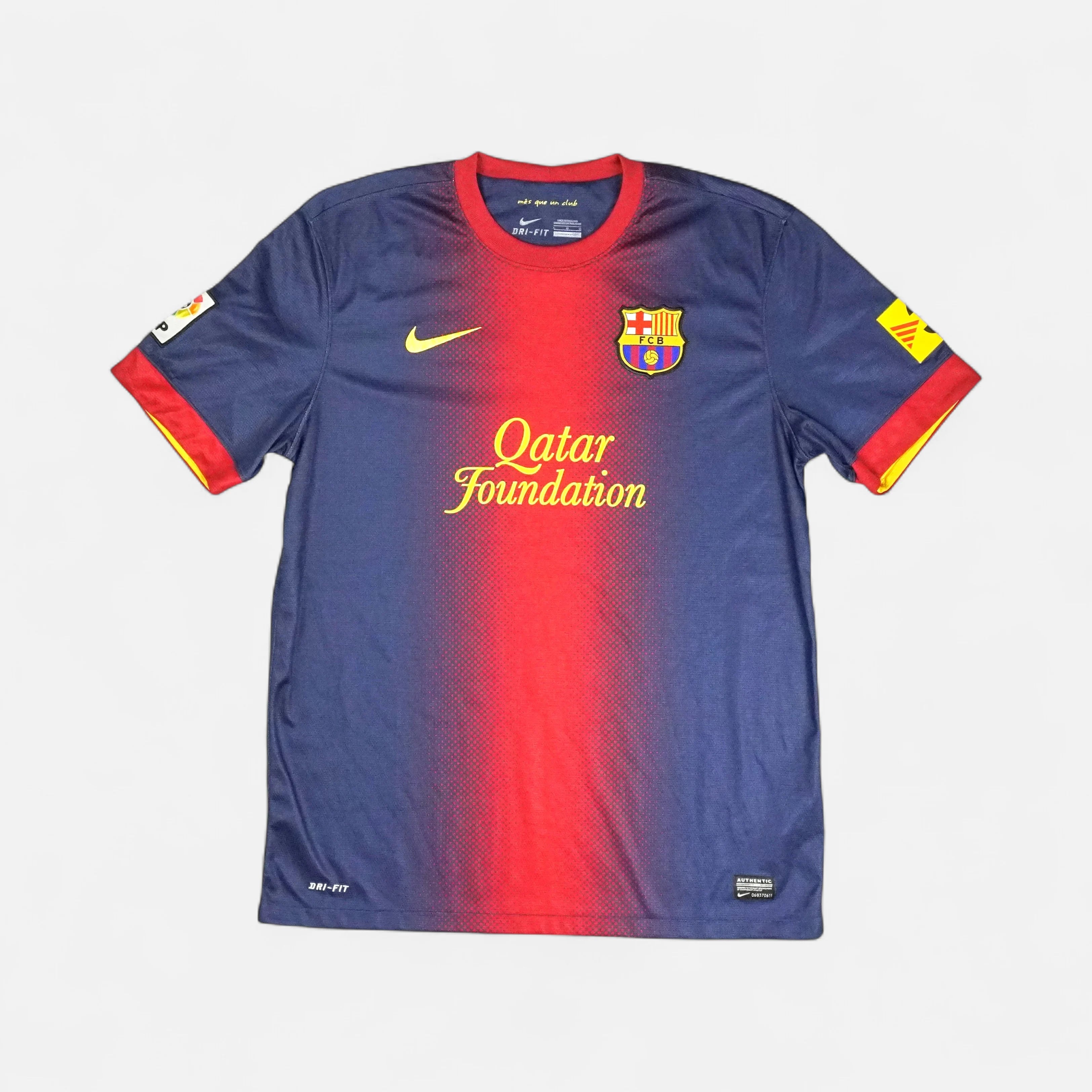 Fc Barcelona 2012-2013 Nike Home Jersey (M)