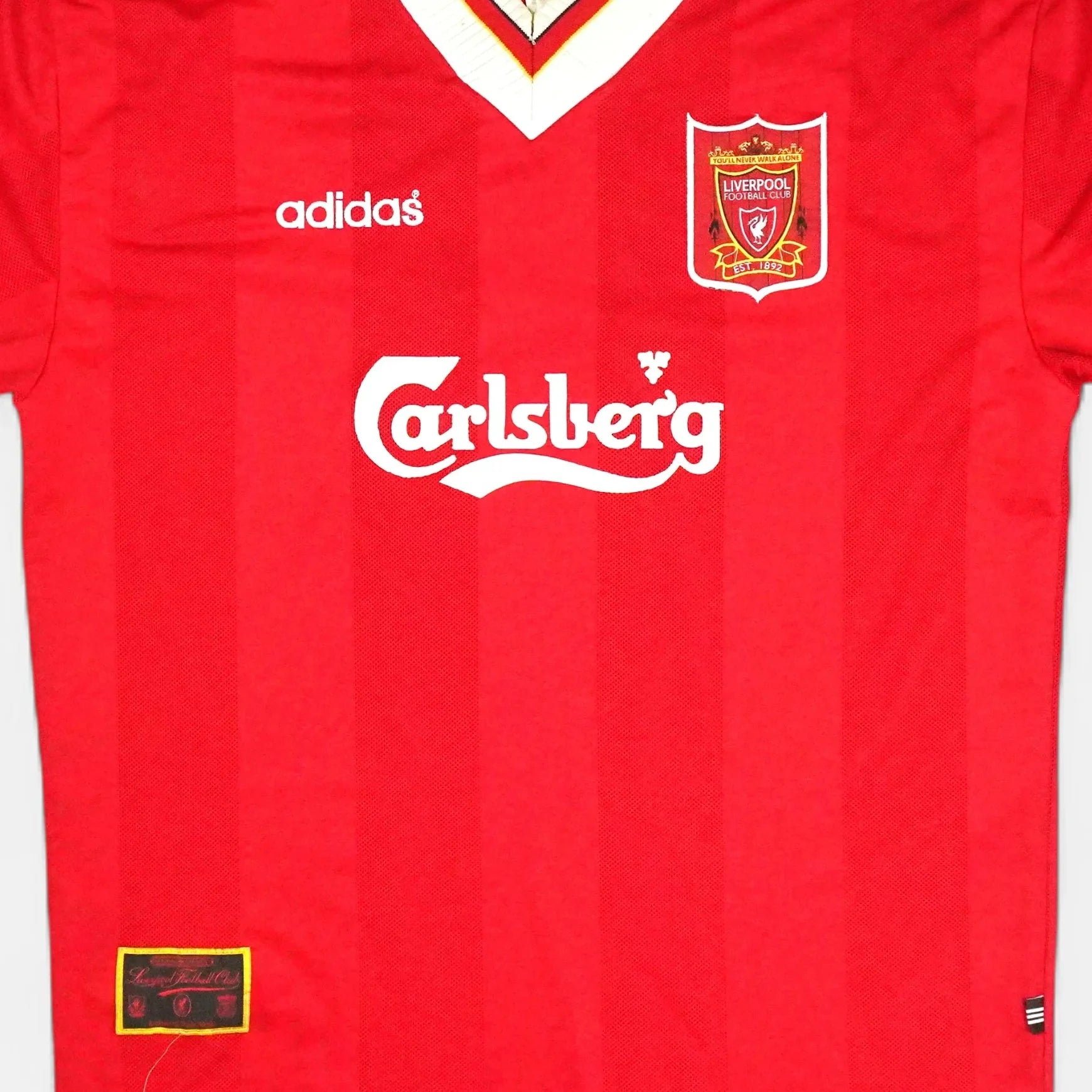 Liverpool Fc 1995-1996 Adidas Home Jersey (XXL)