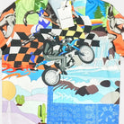 Vintage House Of Sunny Blue button-up shirt (L)