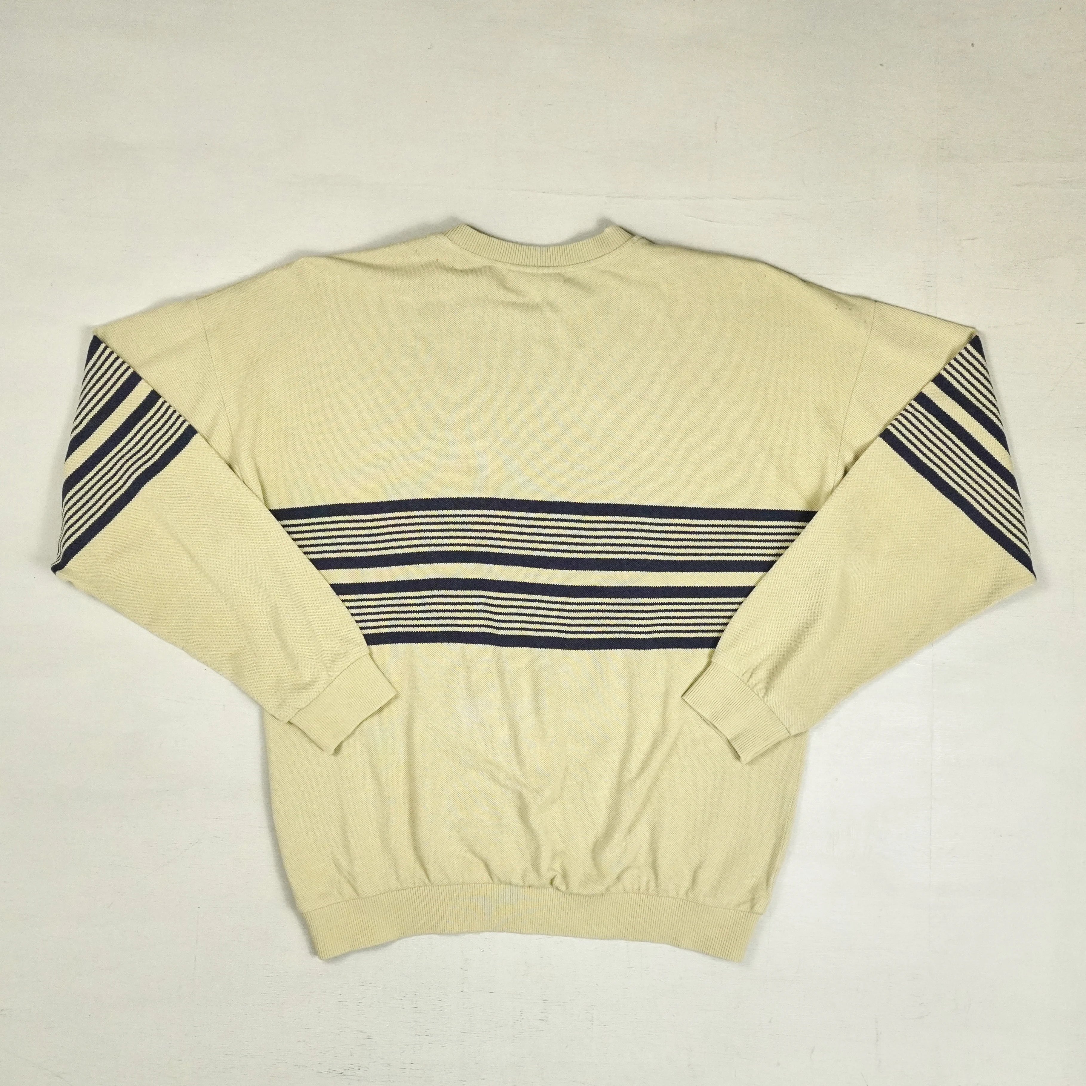 Vintage Lacoste Beige Sweatshirt (XL)