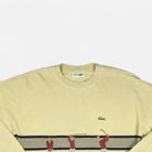 Vintage Lacoste Beige Sweatshirt (XL)