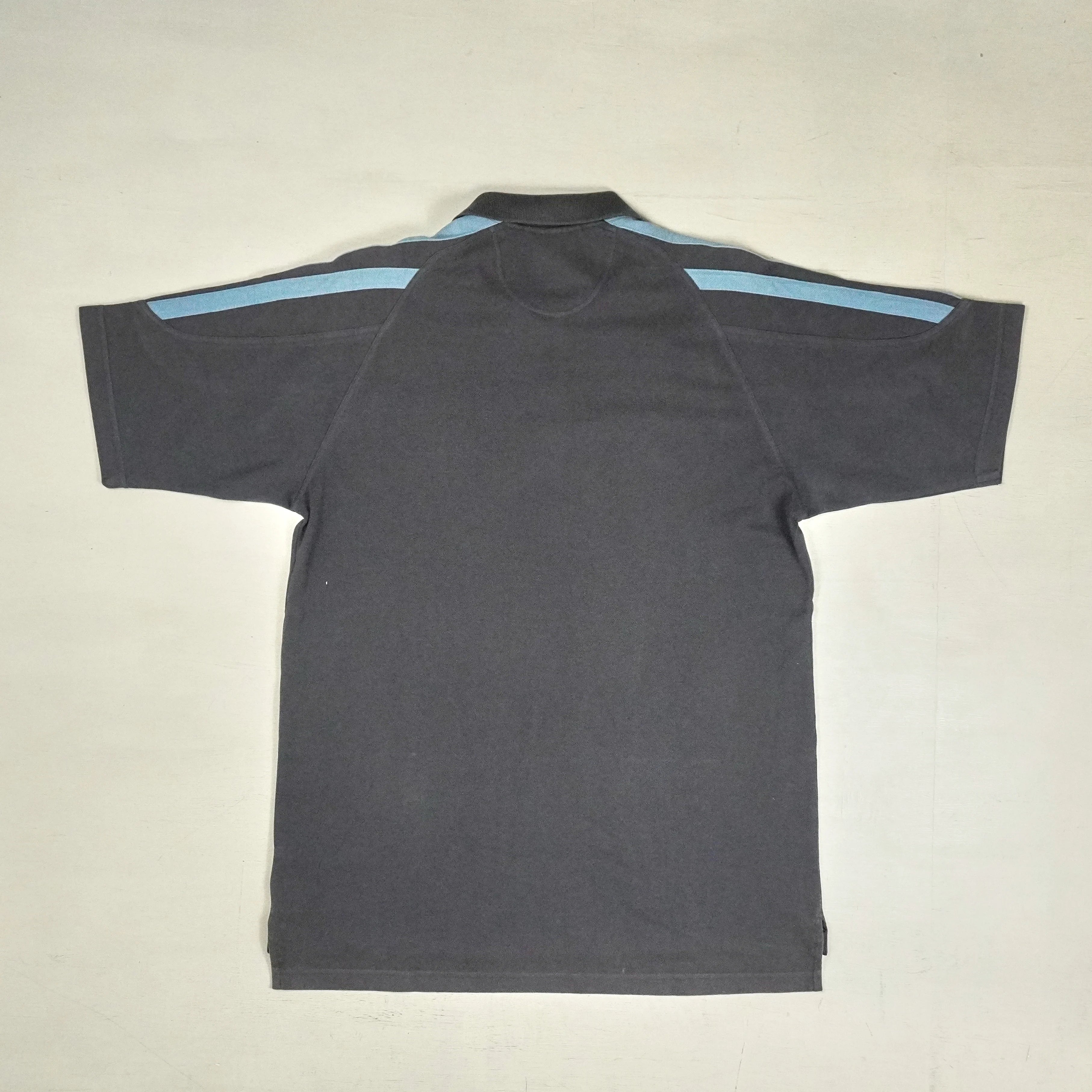 Vintage Adidas Black polo shirt (L)