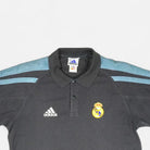 Vintage Adidas Black polo shirt (L)