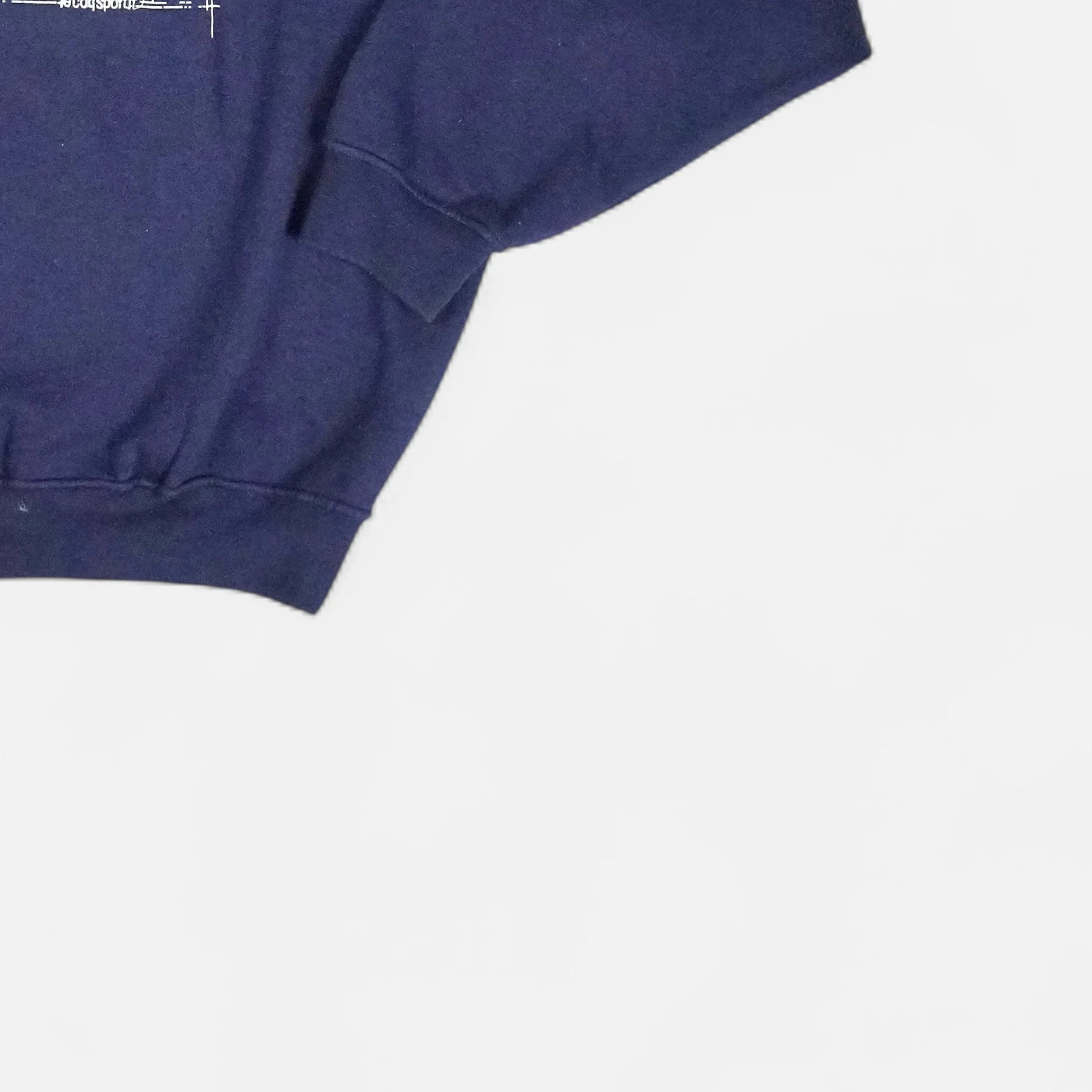 Vintage Lacoste Navy Sweatshirt (XL)