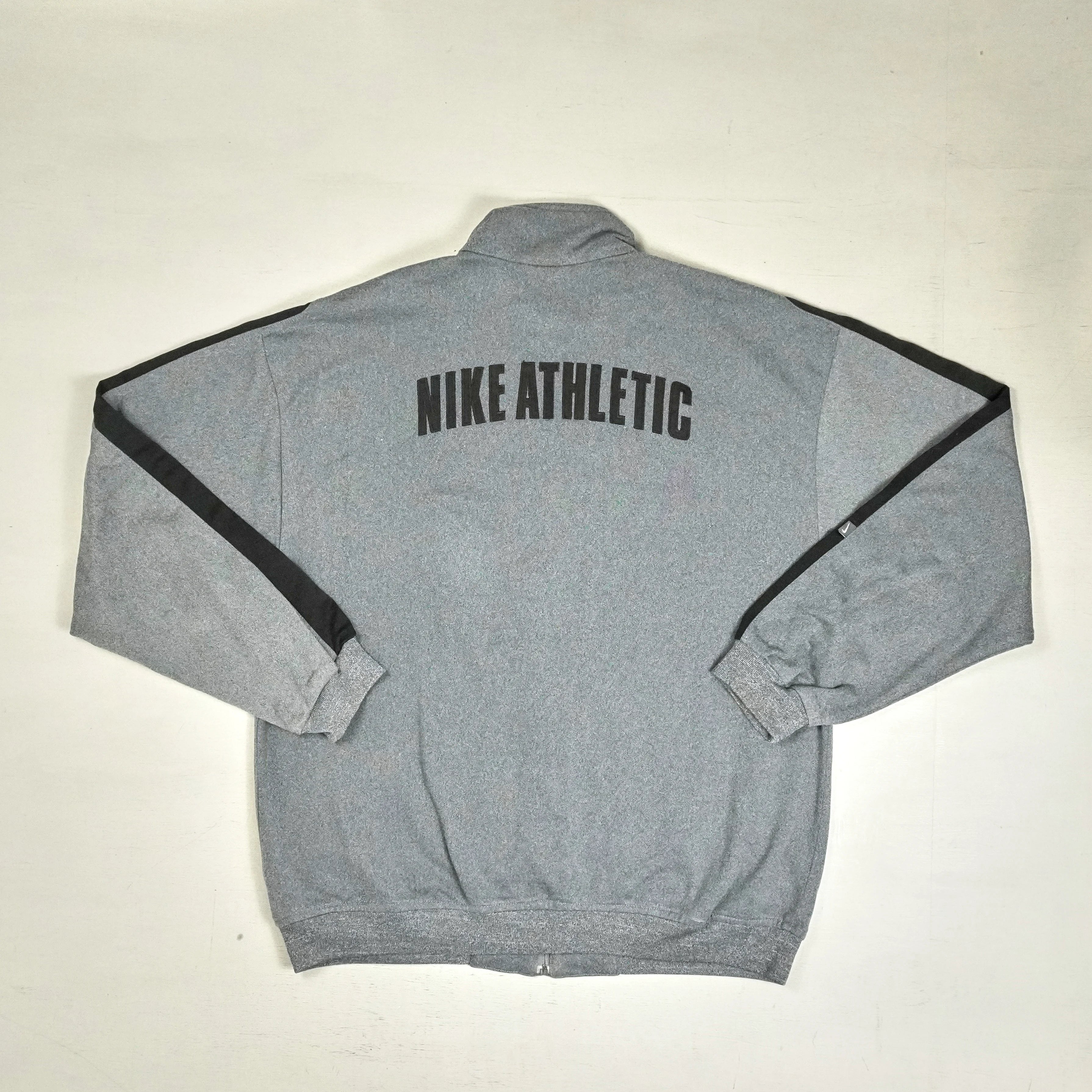 Vintage Nike Gray track jacket (XL)