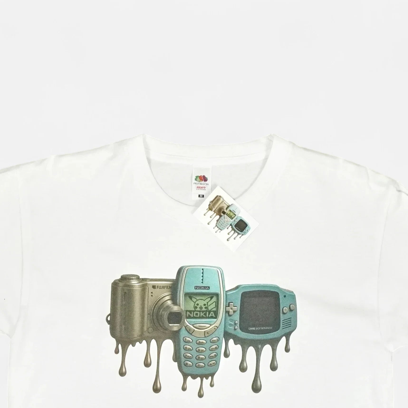 Vintage Fruit Of The Loom White t-shirt (M)