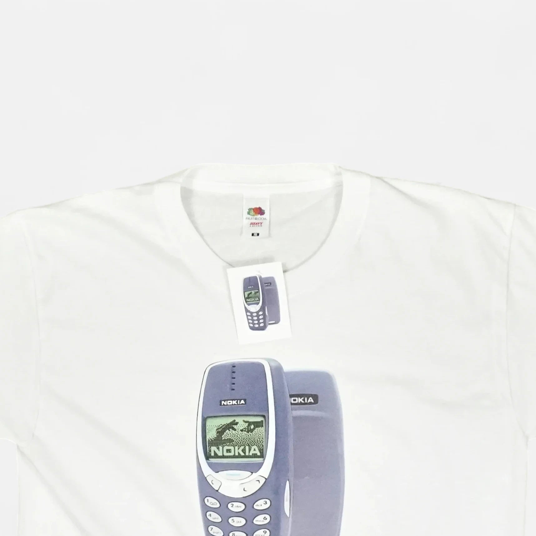 Vintage Fruit Of The Loom White t-shirt (M)